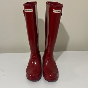Hunter rain boots